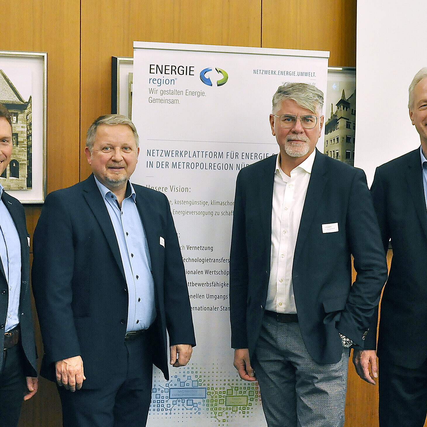 Der Vorstandsvorsitzende der ENERGIEregion Nürnberg e.V.