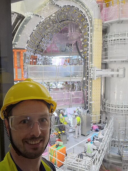 Dr. Zenk von der Bayern Innovativ bei dem ITER Workshop