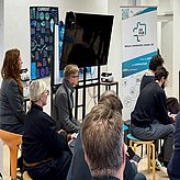 Publikum im Vortrag Performing Robosonic von Elias Naphausen