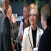 Kimberley Parsons Networking during the break of the Thinknet 6G Summit