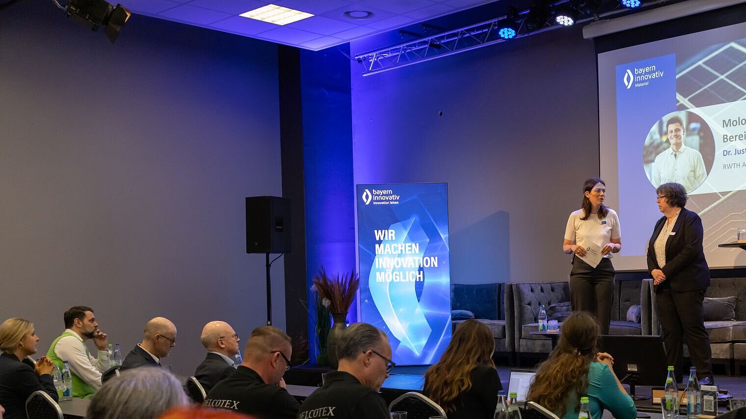 Vortrag mit Publikum auf der Forum Textil 2026