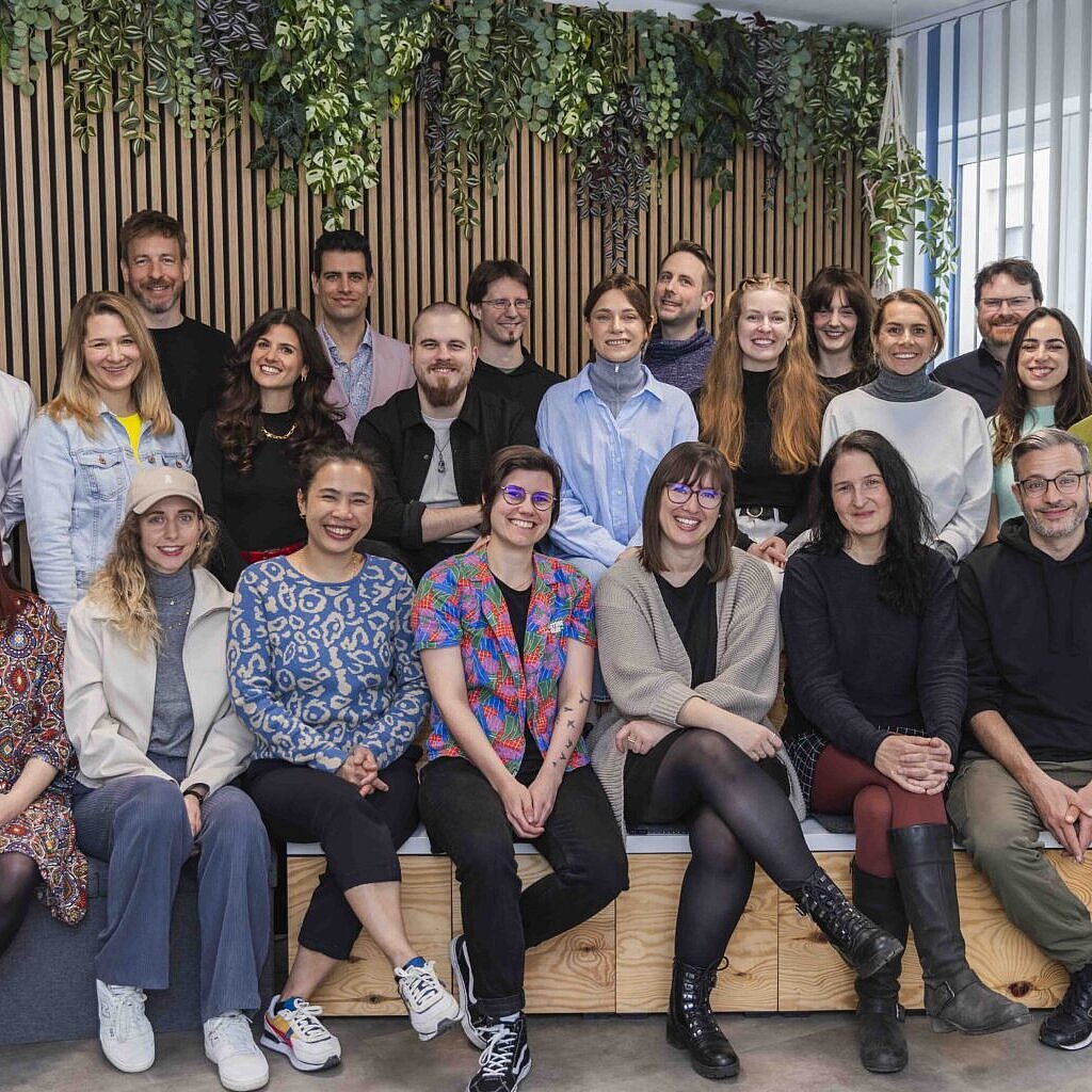 Teilnehmende der Kreativ Garage