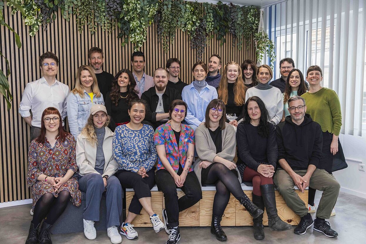 Teilnehmende der Kreativ Garage