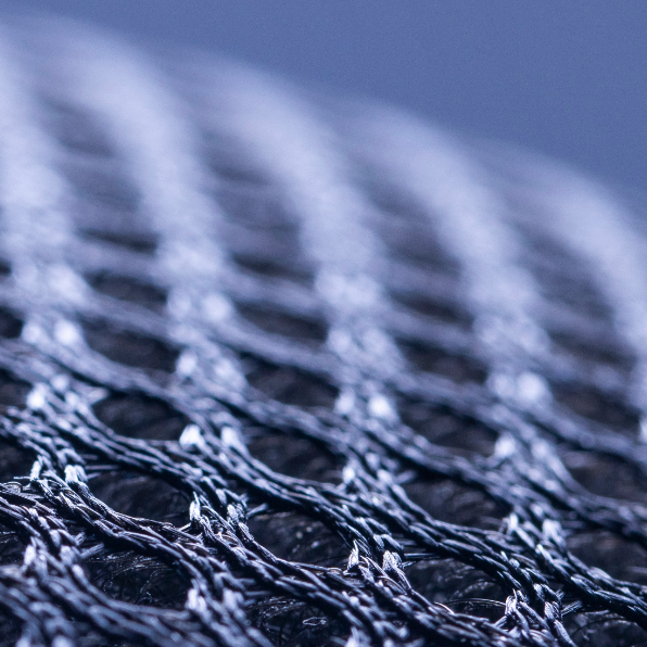 Eine geflochtene Textur