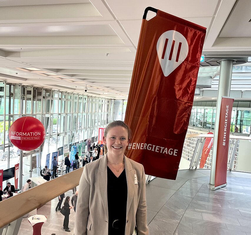Dr. Kathrin Baumgartner bei den Berliner Energietagen