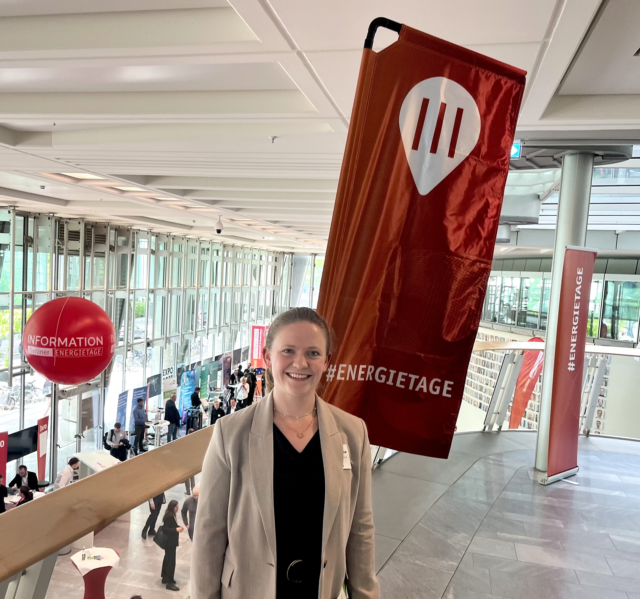 Dr. Kathrin Baumgartner bei den Berliner Energietagen