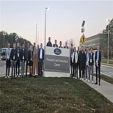 Gruppenbild der Teilnehmenden der Automotive Mission nach Detroit im Oktober 2025