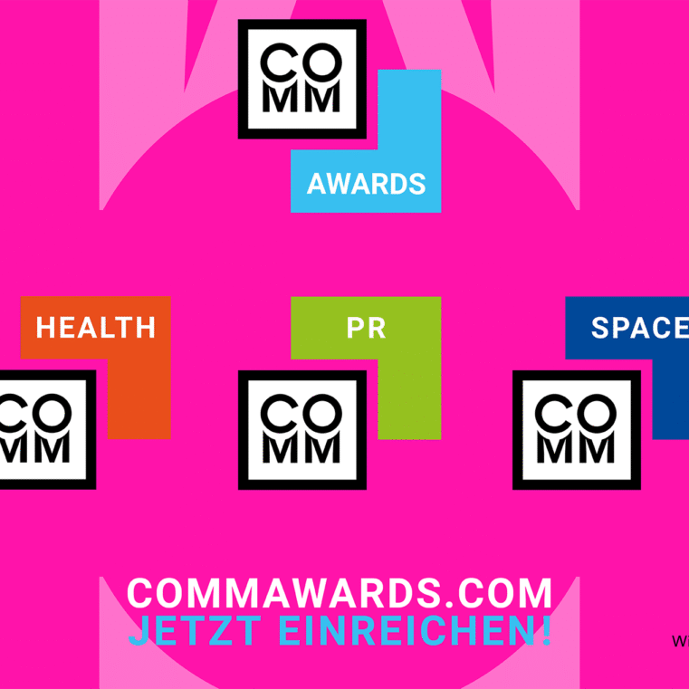 Banner der COMMAWARDS 2025