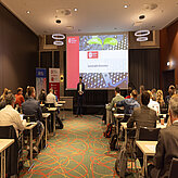 Picture from the opening of the event "Sustainable Electronics".