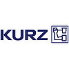 Logo LEONHARD KURZ Stiftung & Co. KG in blauer Schrift auf weißen Hintergrunf