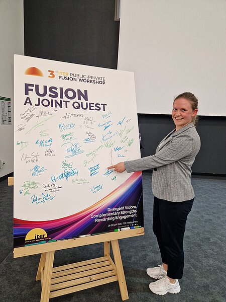 Ein Bild von der Frau Dr. Baumgartner