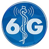 The &G-Health Logo, showing the letters 6G and a Snake on stick.