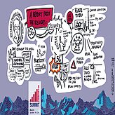 Graphic Recording of Prof. Mikael Gidlunds presentation