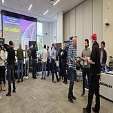 Überblicksbild über die Ausstellung bei der Automotive Mission Detroit 2025