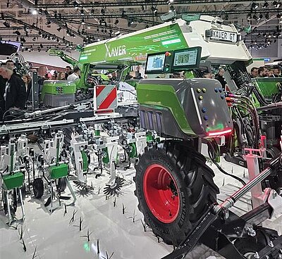 Der Fendt Xaver GT auf der Agritechnica