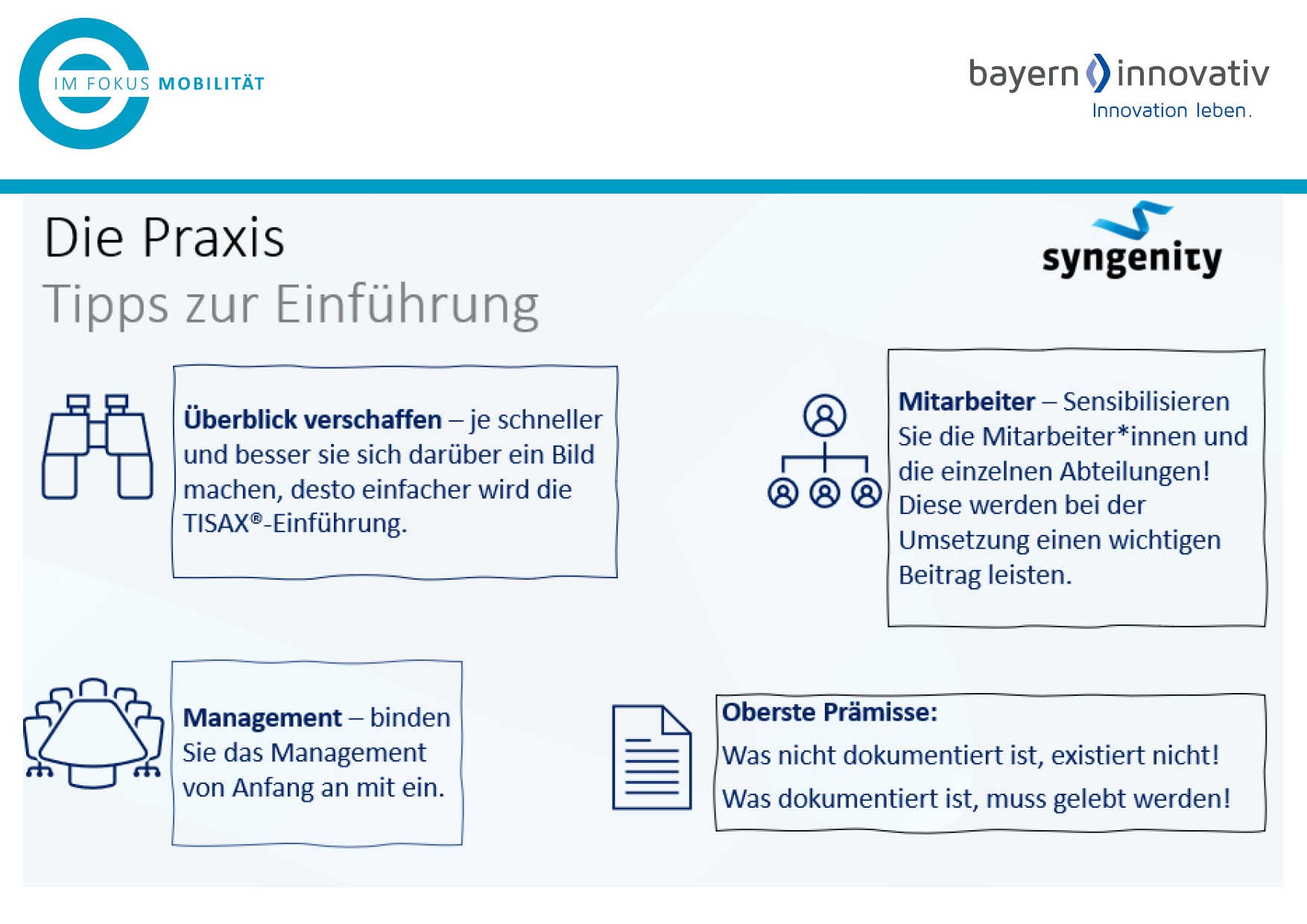 Infografik Syngenity TISAX
