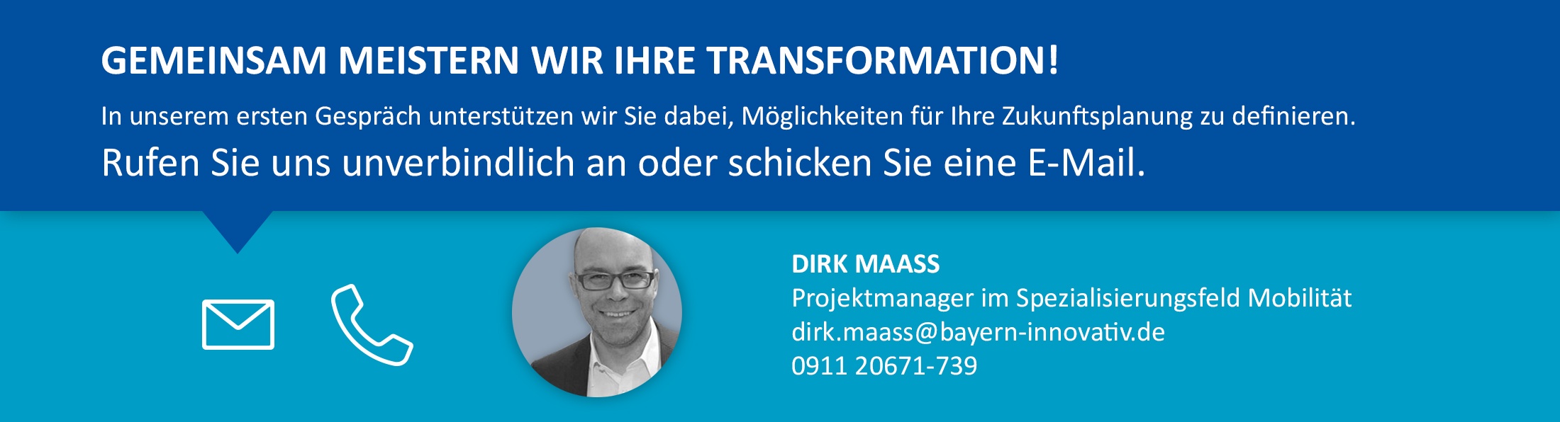 Gemeinsam meistern wir Ihre Transformation Gemeinsam meistern wir Ihre Transformation