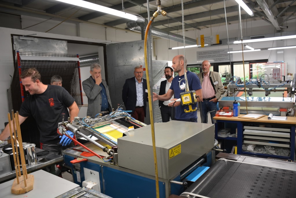 Werksführung RIEBL-Siebdruck