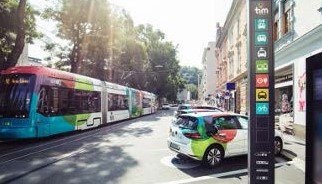 Mobilitätsstation in Graz