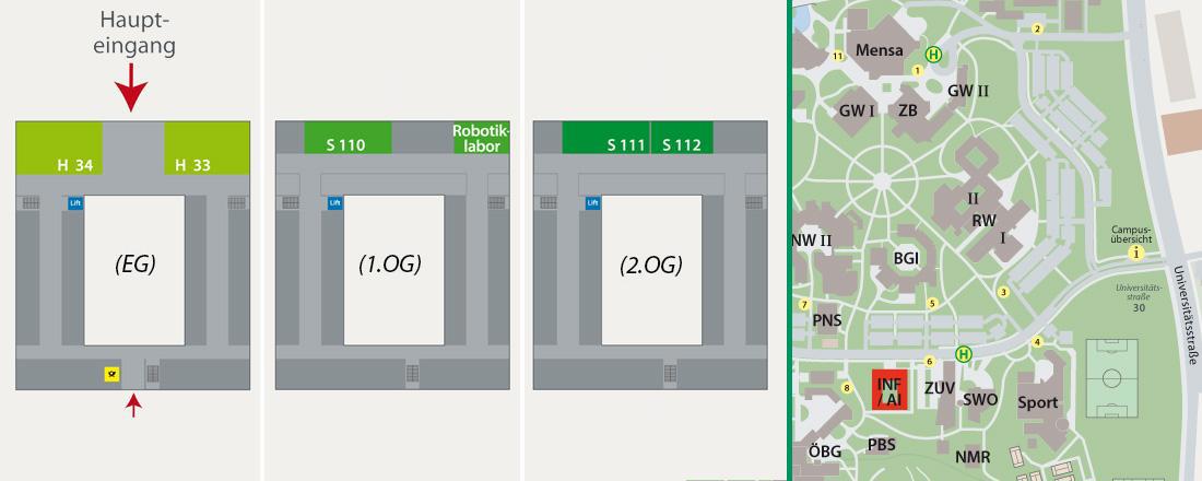 Raumplan AI Campus Bayreuth