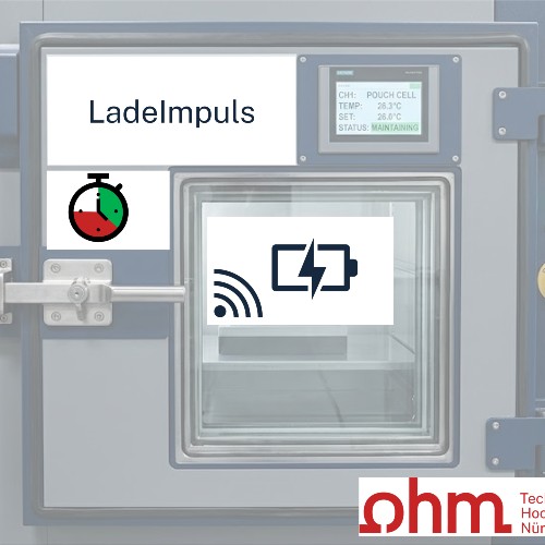 Logo des Projekts Ladeimpuls der Hochschule Ohm