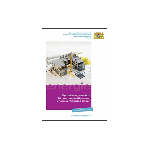 Broschüre Zu Optimierungsansätzen Für Kostengünstiges Und Energieeffizientes Bauen